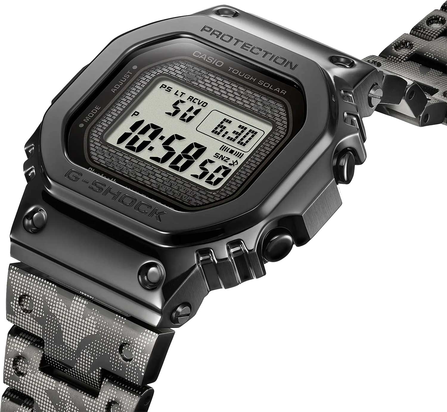Японские наручные часы Casio G-SHOCK GMW-B5000EH-1ER с хронографом