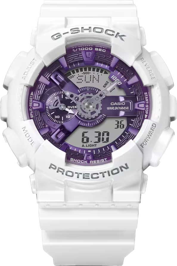 Японские наручные часы Casio G-SHOCK GA-110WS-7A с хронографом