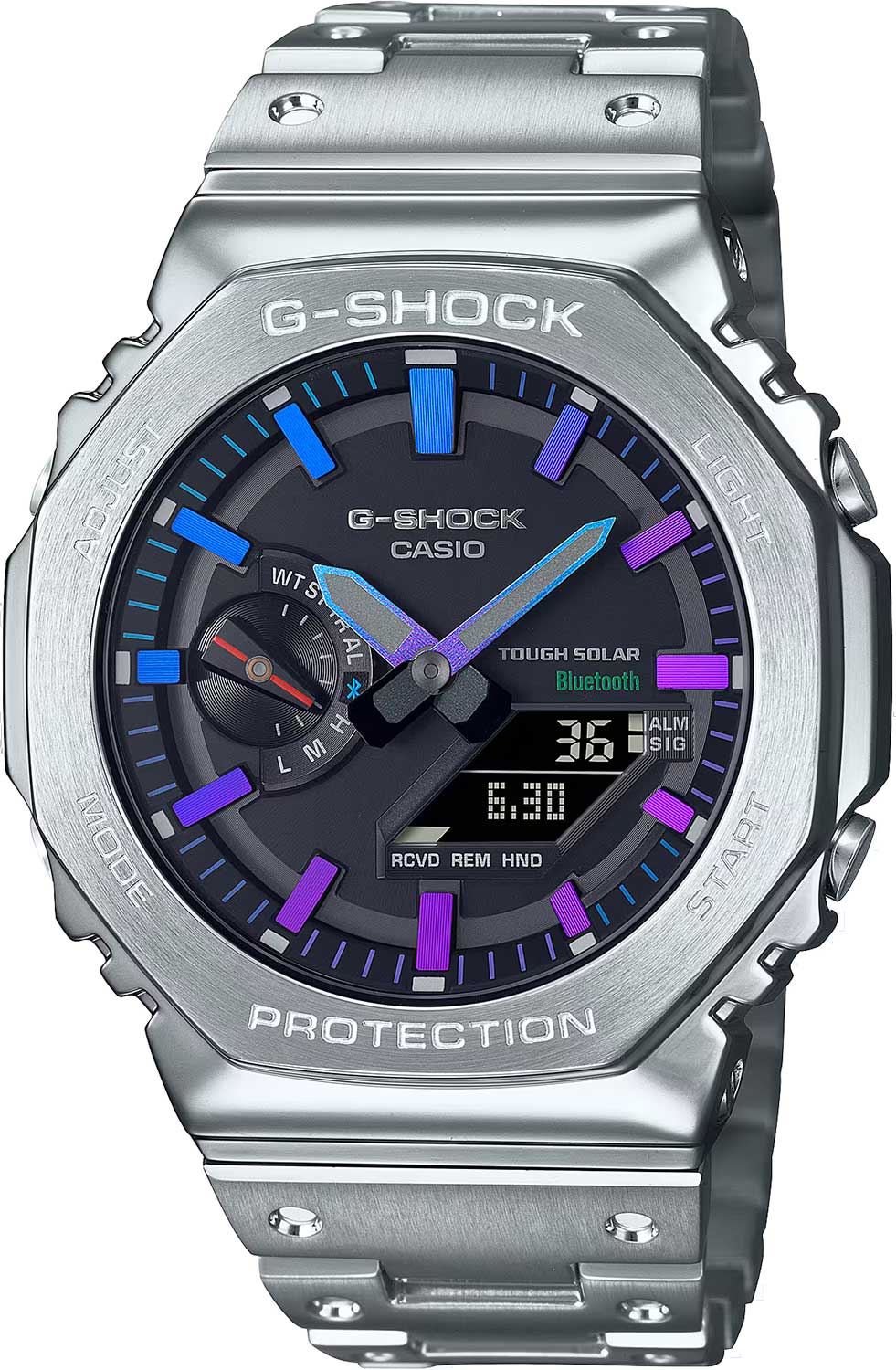 Японские наручные часы Casio G-SHOCK GM-B2100PC-1A с хронографом