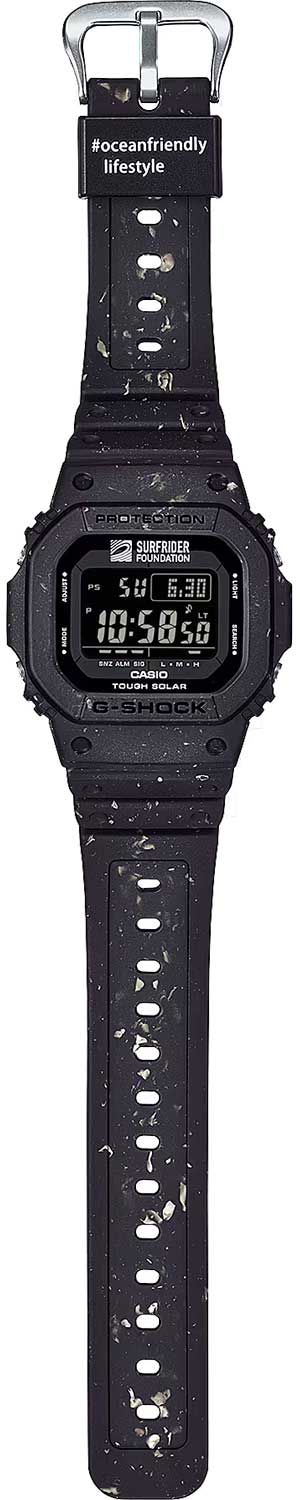 Японские наручные часы Casio G-SHOCK G-5600SRF-1 с хронографом