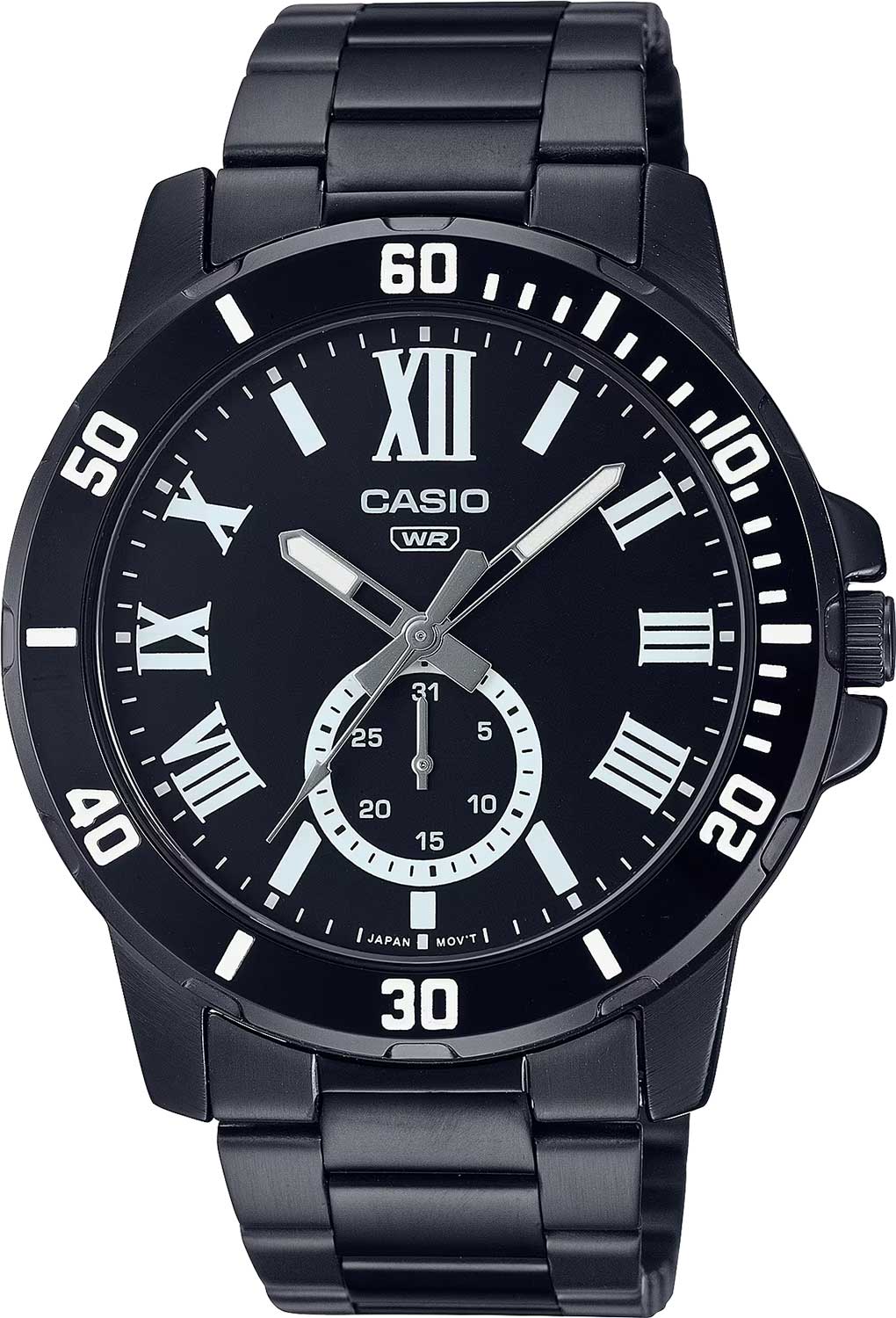 Японские наручные часы Casio Collection MTP-VD200B-1B