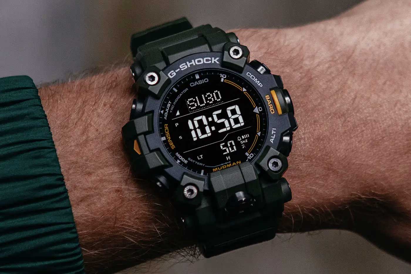 Японские наручные часы Casio G-SHOCK GW-9500-3 с хронографом