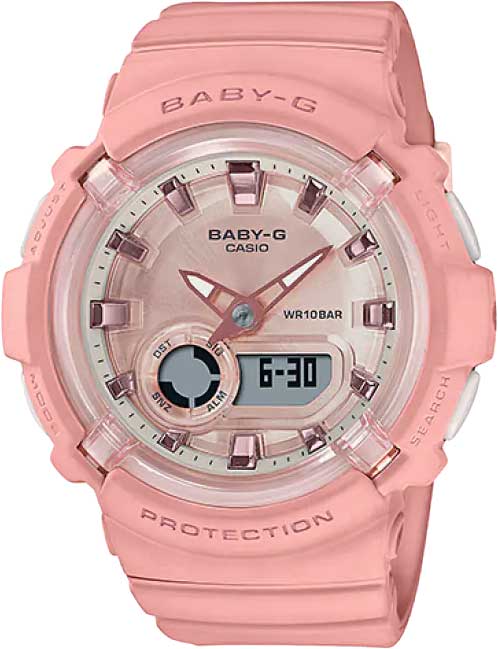 Японские наручные часы Casio Baby-G BGA-280-4A с хронографом