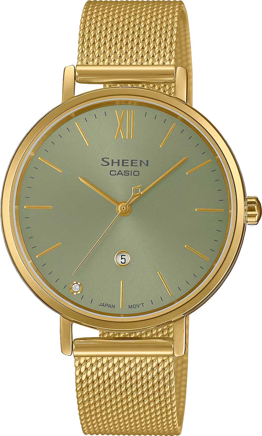 Японские наручные часы Casio Sheen SHE-4539GM-3A