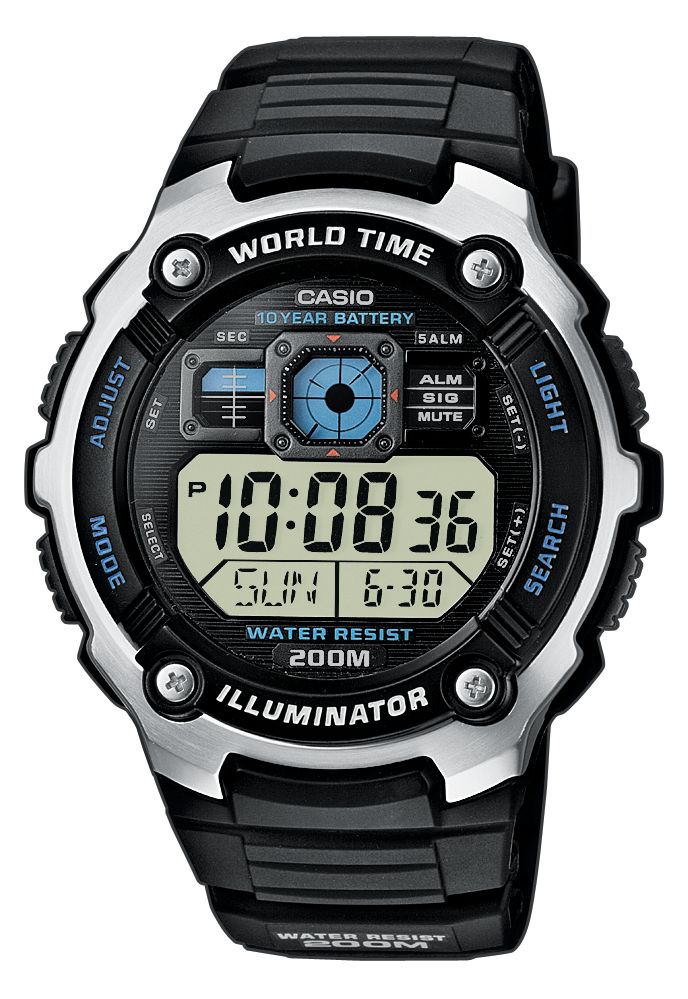 Японские наручные часы CASIO CASIO COLLECTION AE-2000W-1A