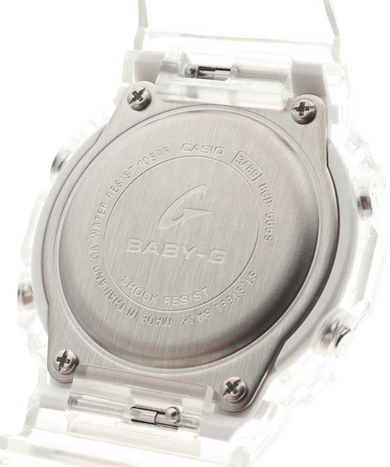 Японские наручные часы Casio Baby-G BGD-565S-7 с хронографом
