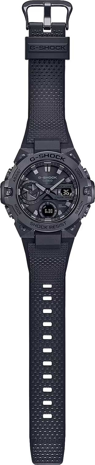 Японские наручные часы Casio G-SHOCK GST-B400BB-1A с хронографом