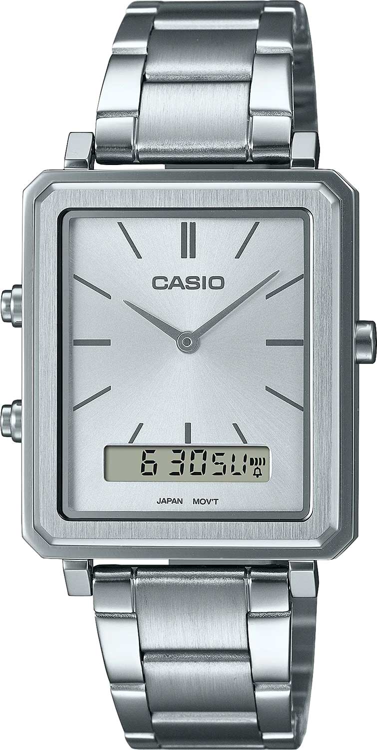 Японские наручные часы Casio Collection MTP-B205D-7E с хронографом