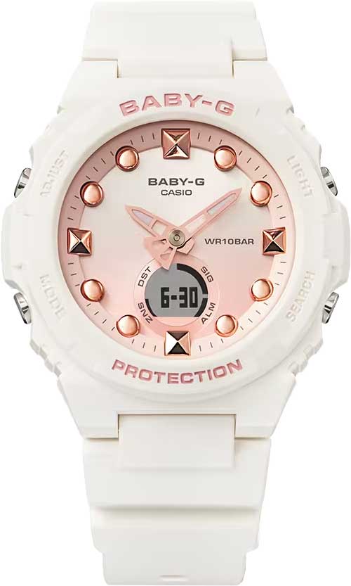 Японские наручные часы Casio Baby-G BGA-320-7A1 с хронографом