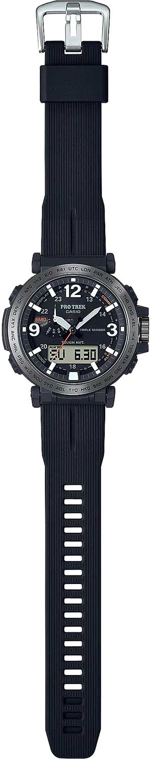 Японские наручные часы Casio Pro Trek PRW-6611Y-1ER с хронографом