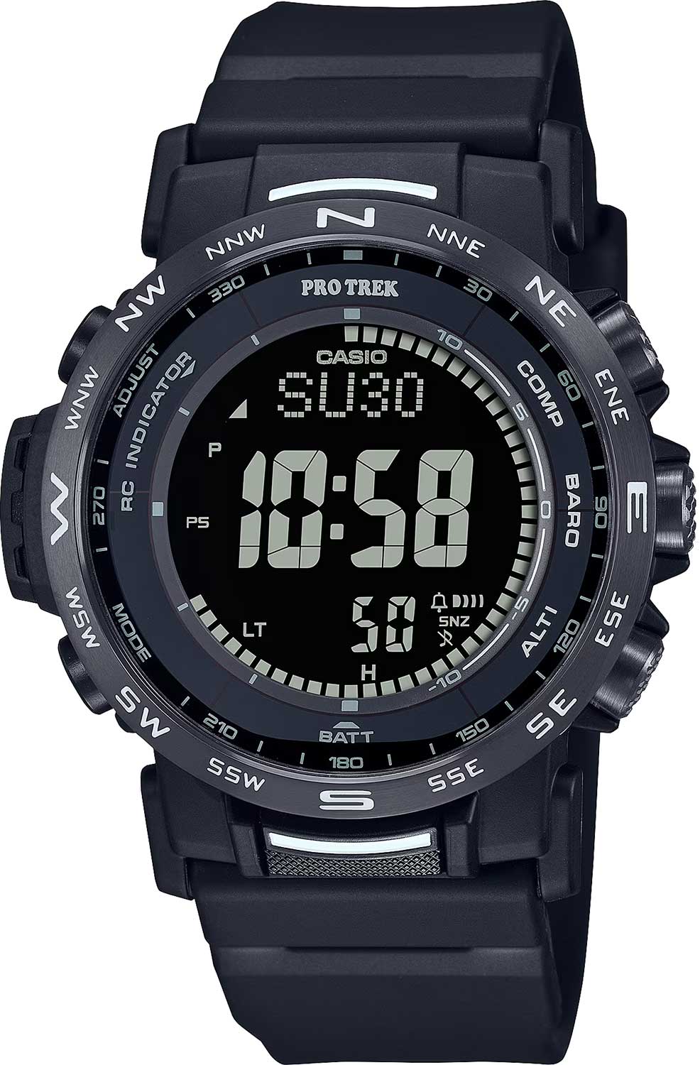 Японские наручные часы Casio Pro Trek PRW-35Y-1B с хронографом