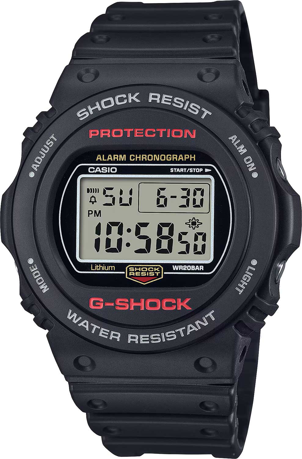 Японские наручные часы Casio G-SHOCK DW-5750UE-1 с хронографом