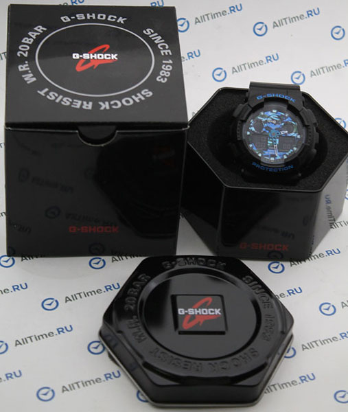 Японские наручные часы CASIO G-SHOCK GA-100CB-1A