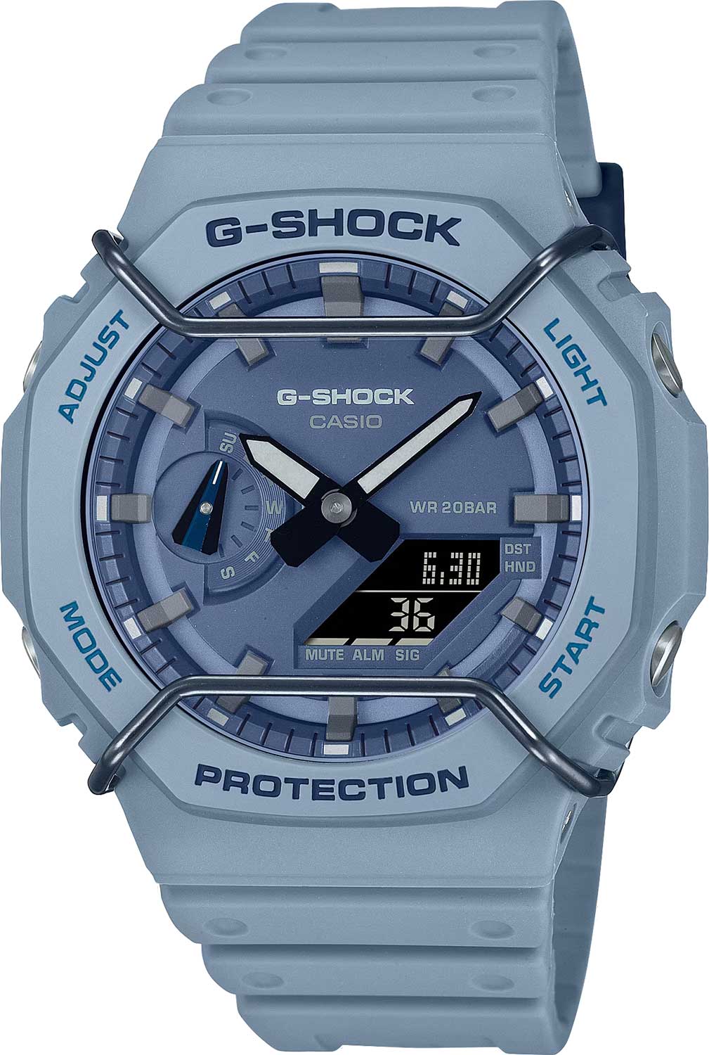 Японские наручные часы Casio G-SHOCK GA-2100PT-2A с хронографом