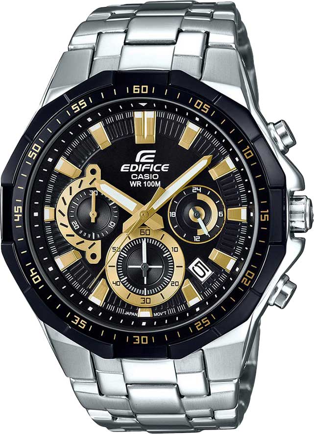 Японские наручные часы Casio Edifice EFR-554D-1A9 с хронографом