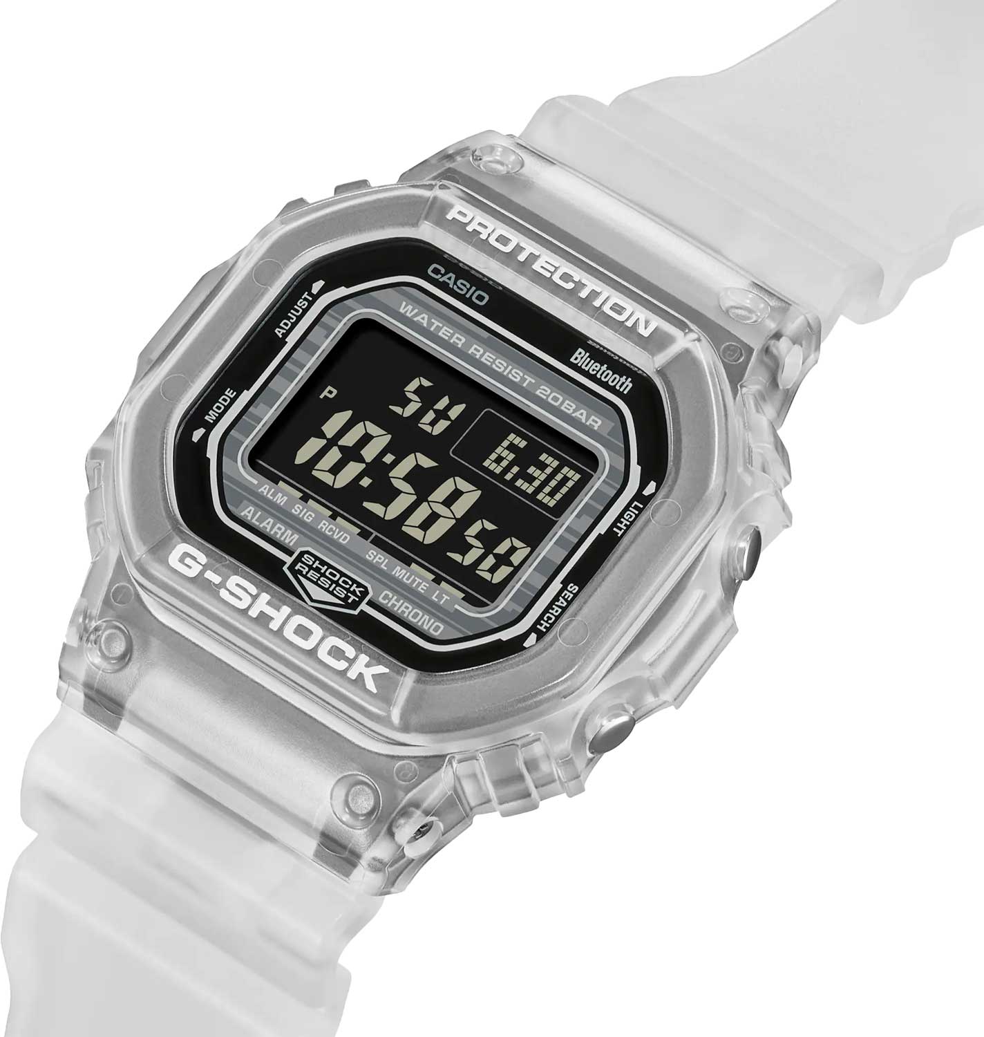 Японские наручные часы Casio G-SHOCK DW-B5600G-7 с хронографом