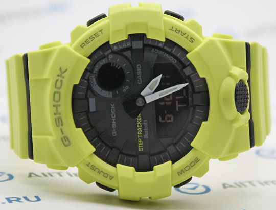Японские спортивные наручные часы Casio G-SHOCK GBA-800-9A с хронографом