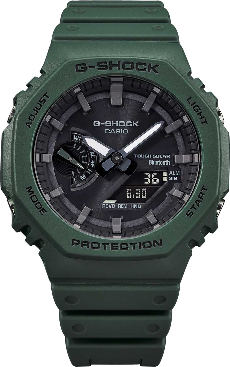 Японские наручные часы Casio G-SHOCK GA-B2100-3AER с хронографом