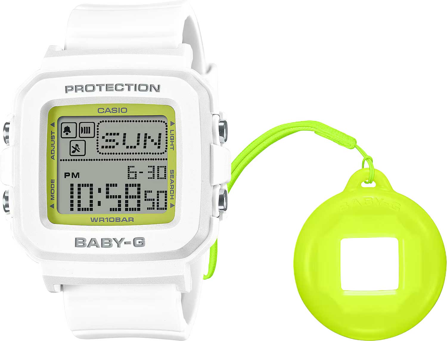 Японские наручные часы Casio Baby-G BGD-10K-7 с хронографом