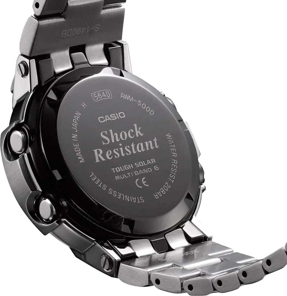 Японские наручные часы Casio G-SHOCK AWM-500D-1A8 с хронографом