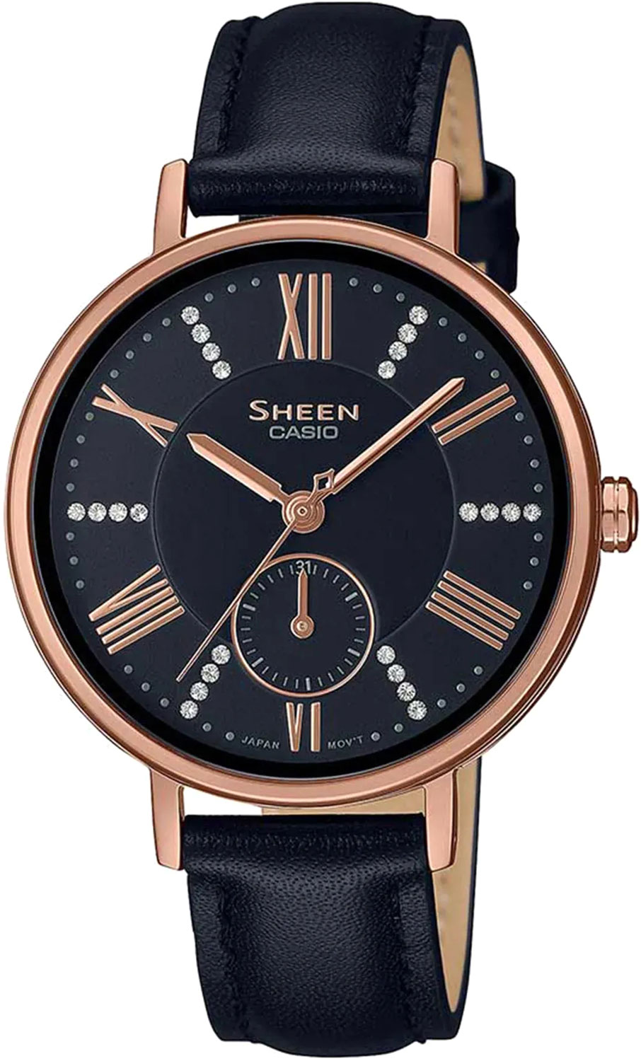 Японские наручные часы Casio Sheen SHE-3066PGL-1AUDF