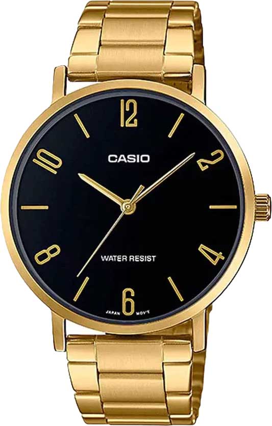 Японские наручные часы Casio Collection MTP-VT01G-1B2