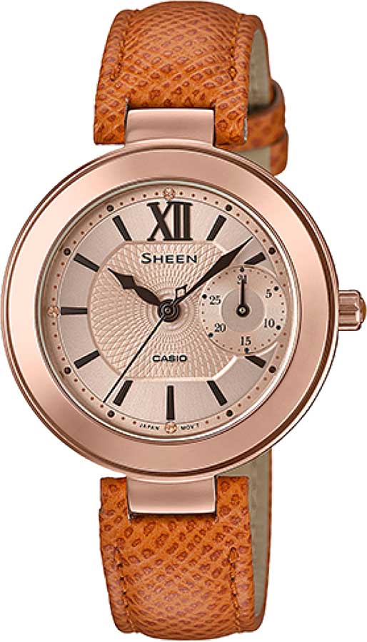 Японские наручные часы Casio Sheen SHE-3051PGL-7A