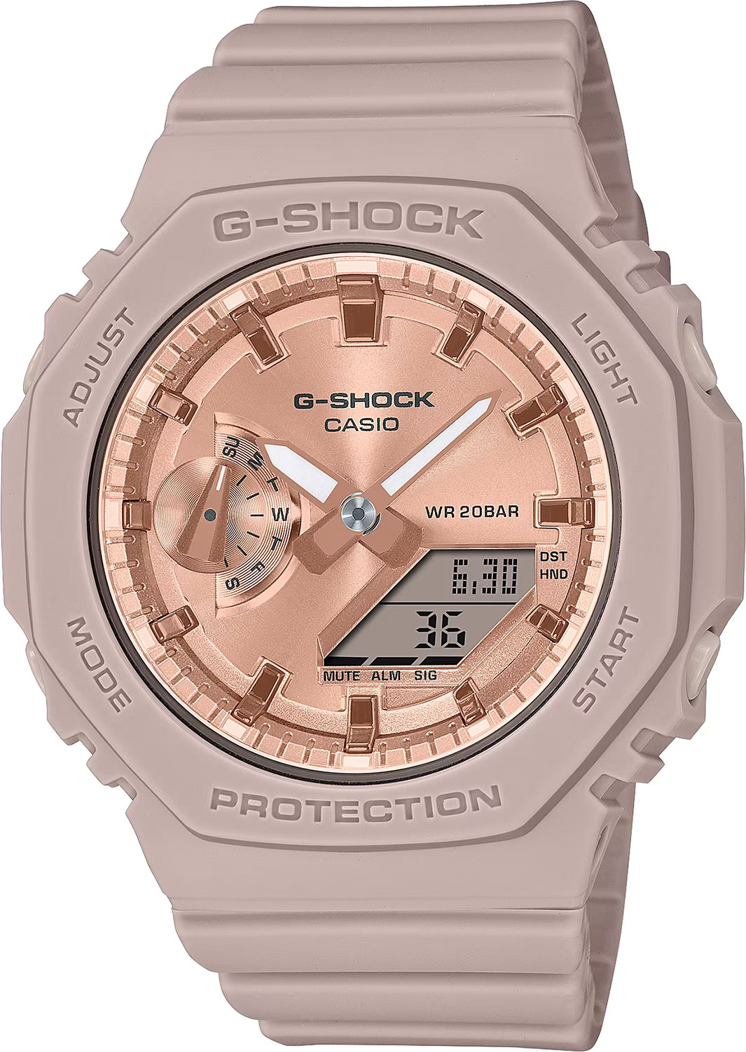 Японские наручные часы Casio G-SHOCK GMA-S2100MD-4A с хронографом