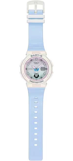 Японские наручные часы Casio Baby-G BGA-250-7A3 с хронографом