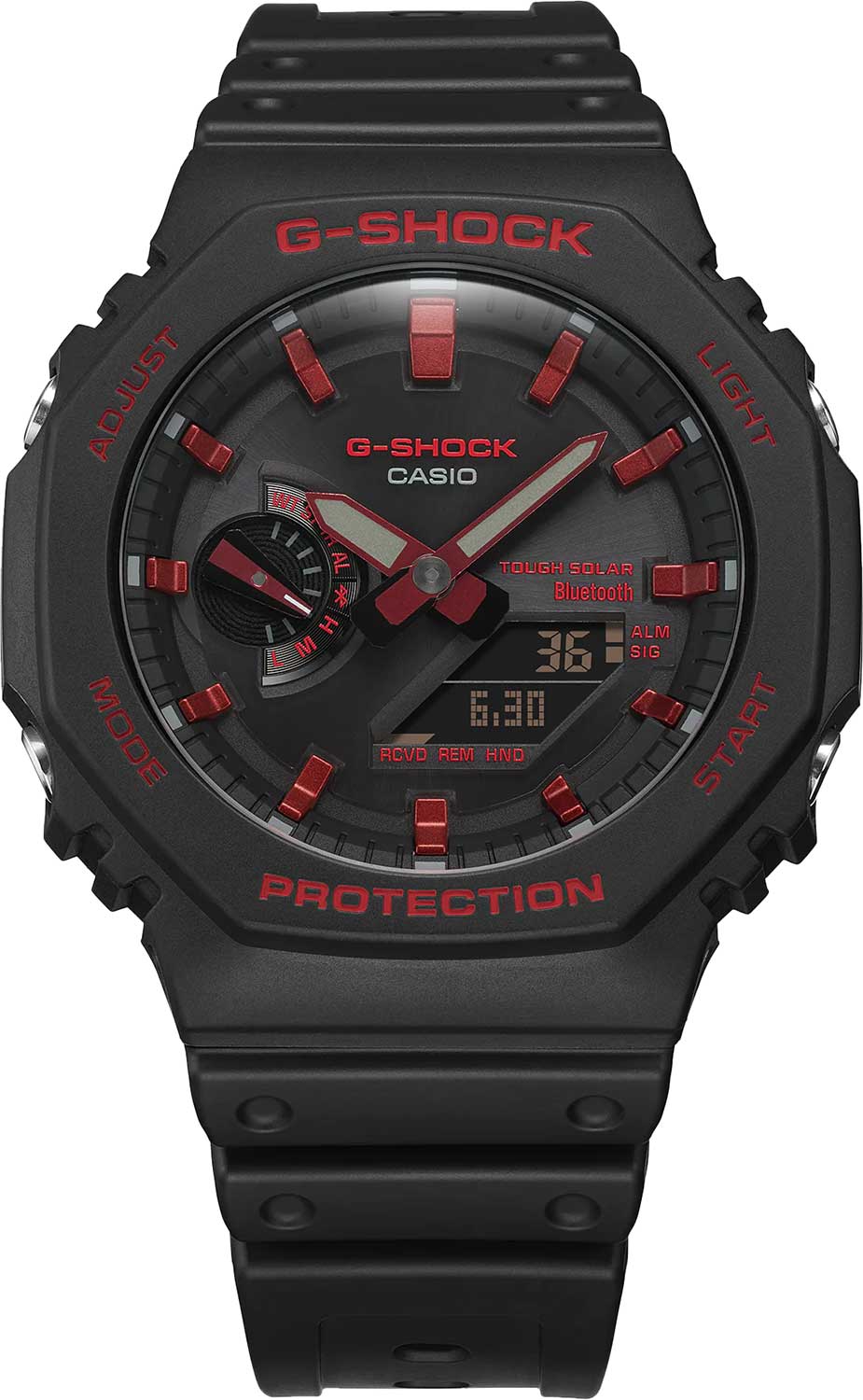 Японские наручные часы Casio G-SHOCK GA-B2100BNR-1A с хронографом