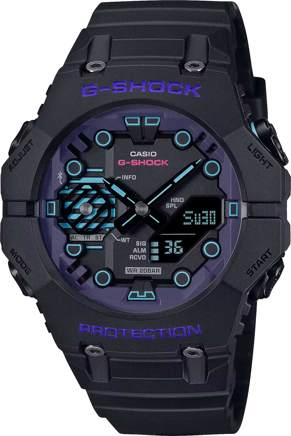 Японские наручные часы Casio G-SHOCK GA-B001CBR-1A с хронографом