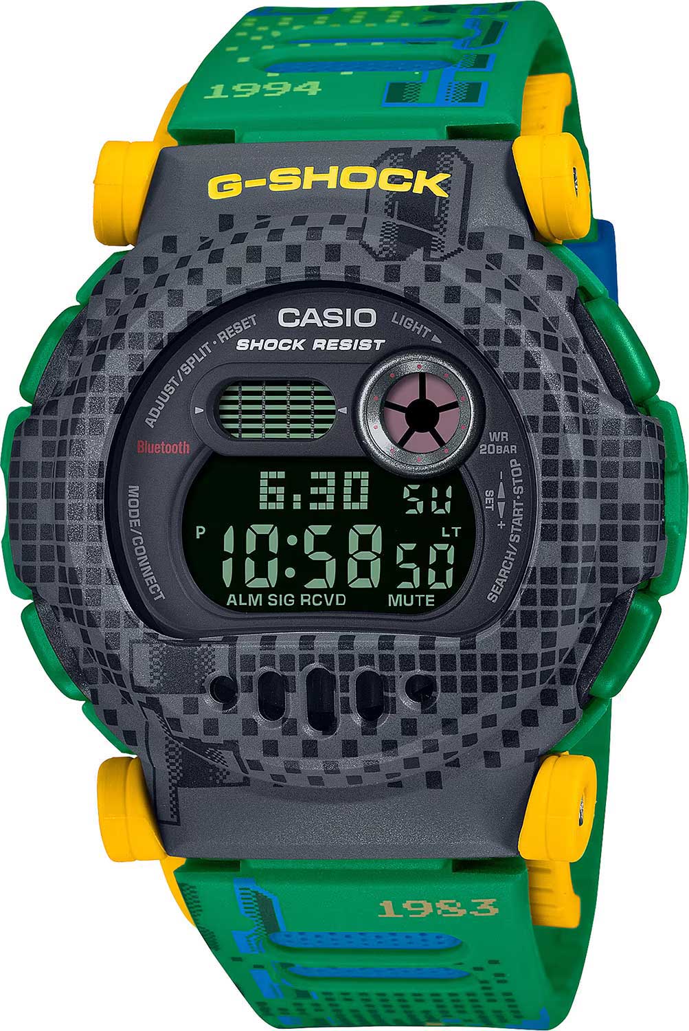 Японские наручные часы Casio G-SHOCK G-B001RG-3 с хронографом