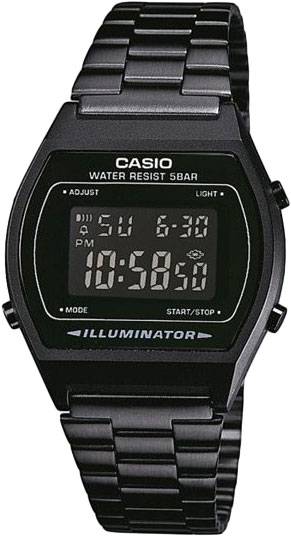 Японские наручные часы Casio Vintage B640WB-1B с хронографом