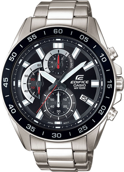 Японские наручные часы Casio Edifice EFV-550D-1A с хронографом