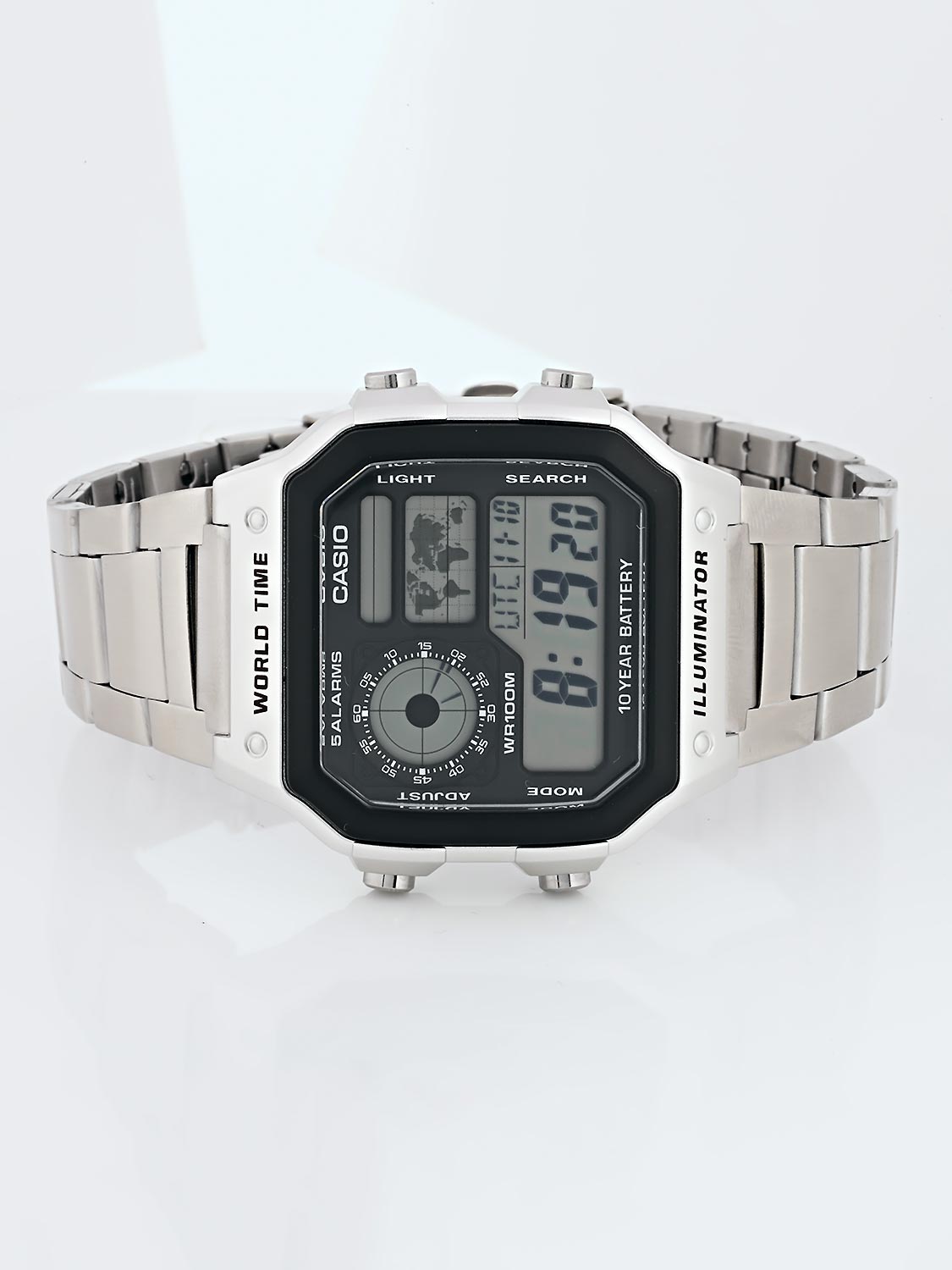 Японские наручные часы Casio Illuminator AE-1200WHD-1A с хронографом