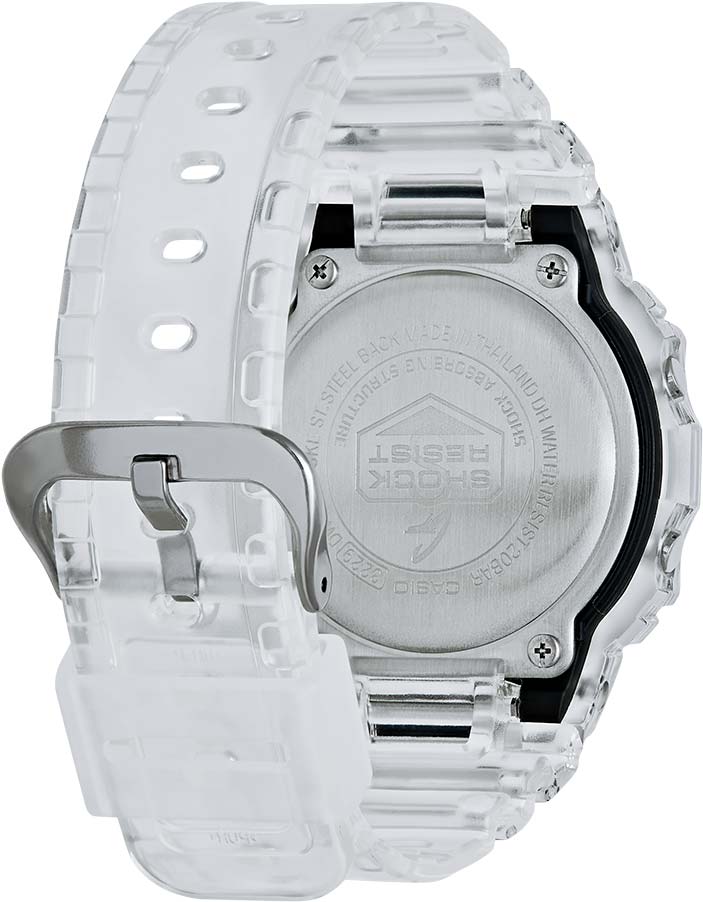 Японские наручные часы Casio G-SHOCK DW-5600SKE-7ER с хронографом