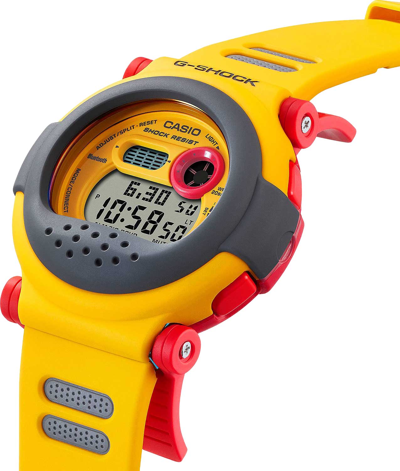 Японские наручные часы Casio G-SHOCK G-B001MVE-9 с хронографом