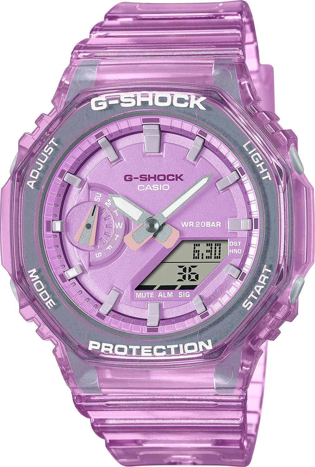 Японские наручные часы Casio G-SHOCK GMA-S2100SK-4AER с хронографом