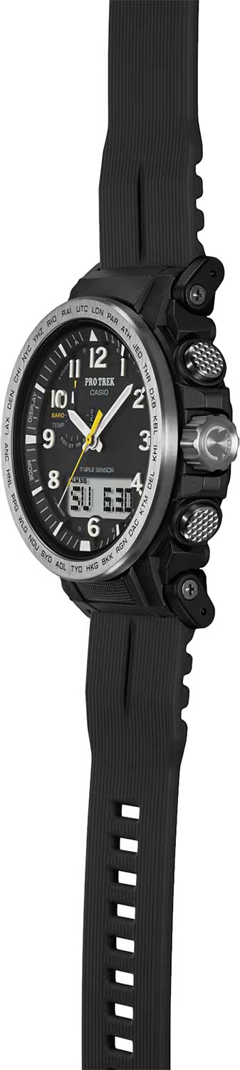 Японские наручные часы Casio Pro Trek PRW-51Y-1 с хронографом