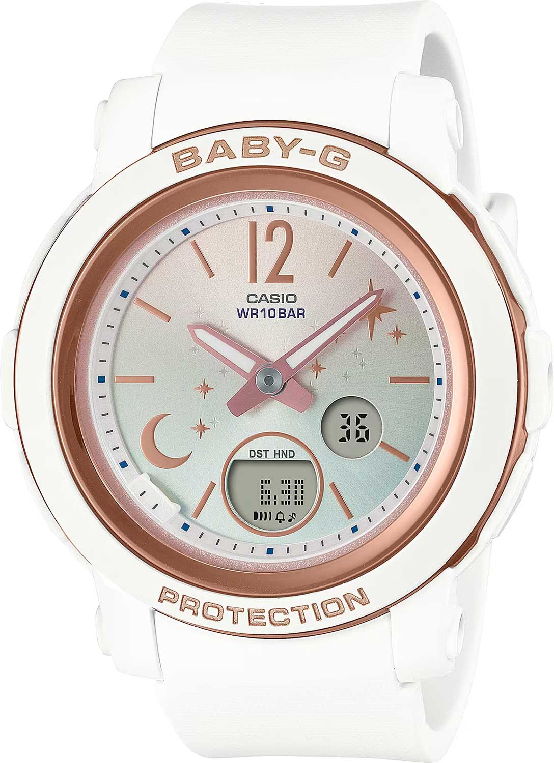 Японские наручные часы Casio Baby-G BGA-290DS-7A с хронографом