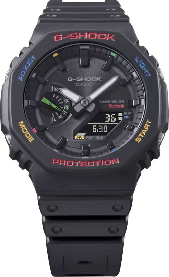 Японские наручные часы CASIO G-SHOCK GA-B2100FC-1A