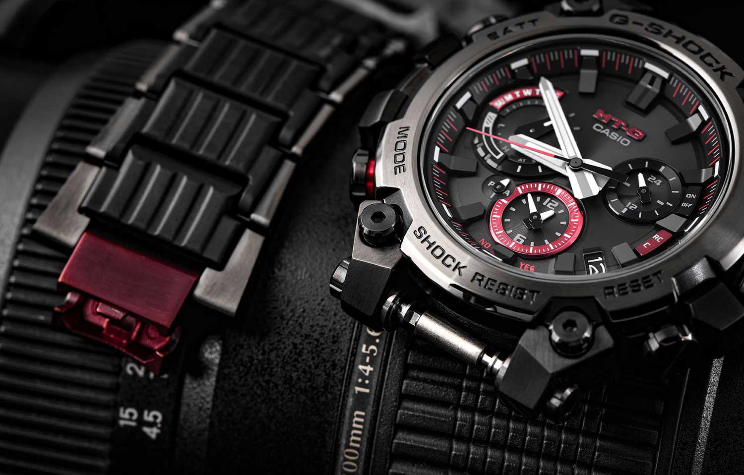 Японские наручные часы Casio G-SHOCK MTG-B3000BD-1AER с хронографом