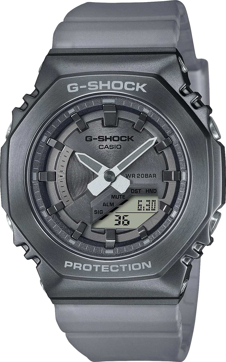 Японские наручные часы Casio G-SHOCK GM-S2100MF-1A с хронографом