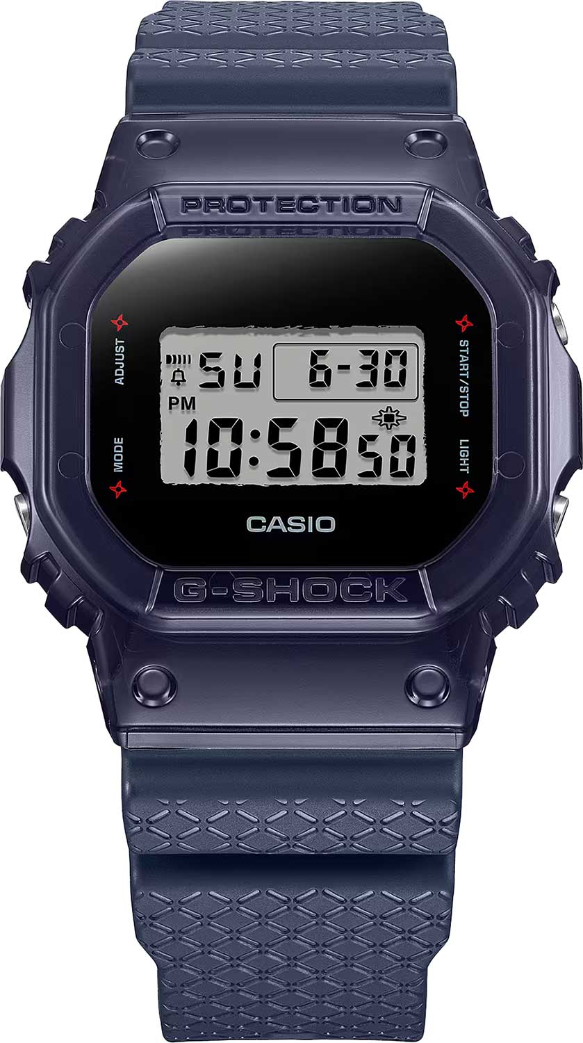 Японские наручные часы Casio G-SHOCK DW-5600NNJ-2 с хронографом
