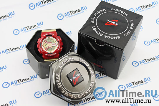 Японские наручные часы Casio G-SHOCK GA-110CS-4A с хронографом