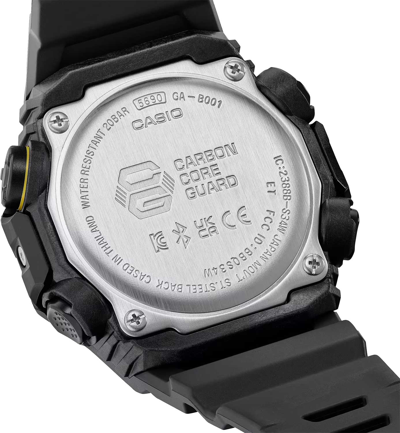 Японские наручные часы Casio G-SHOCK GA-B001CY-1A с хронографом