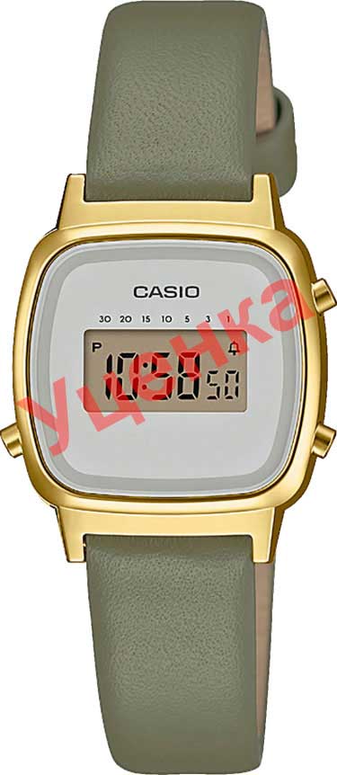 Японские наручные часы Casio Vintage LA670WEFL-3EF-ucenka с хронографом