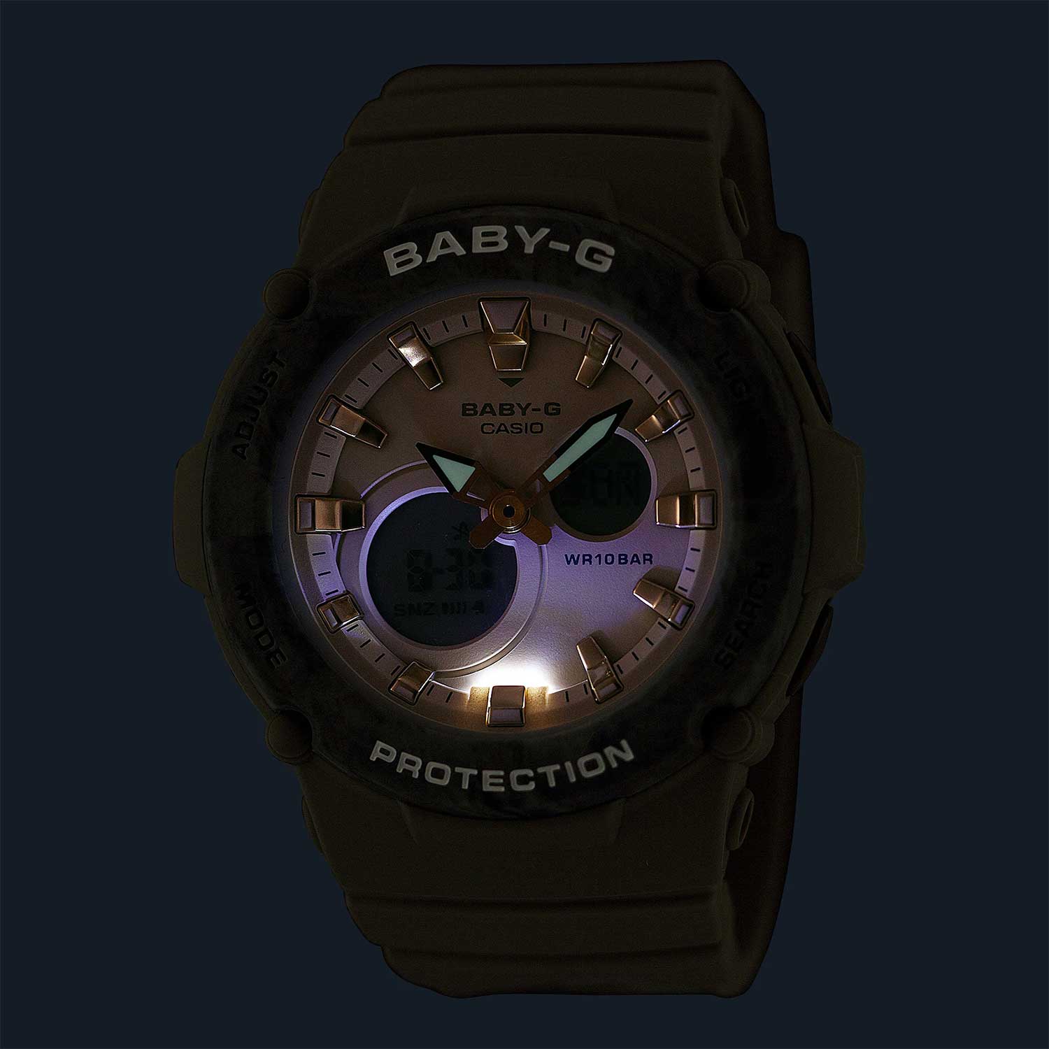 Японские наручные часы Casio Baby-G BGA-275M-3A с хронографом