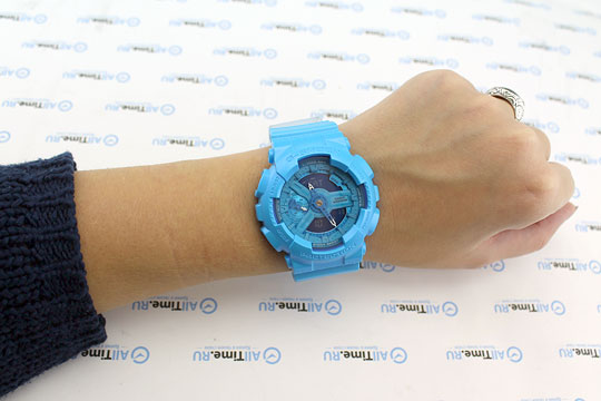 Японские наручные часы Casio G-SHOCK GMA-S110VC-2A с хронографом