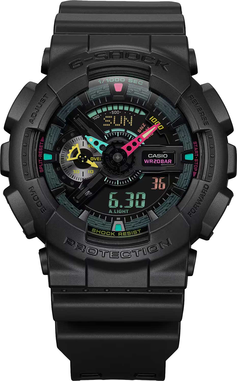 Японские наручные часы CASIO G-SHOCK GA-110MF-1A